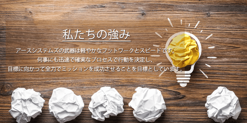 得意分野
何事にも迅速で確実なプロセスで行動し、目標に向かってミッションを成功させます。